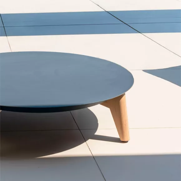 Salon de jardin aluminium 9 places 12 pcs Monte Carlo Gris anthracite et beige