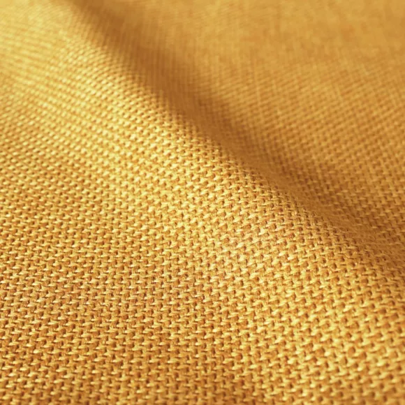 Coussin carré tissé (45 x 45 cm) Alba Jaune moutarde