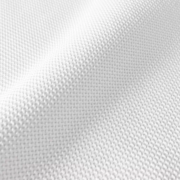 Coussin rectangulaire tissé (40 x 60 cm) Alba Blanc
