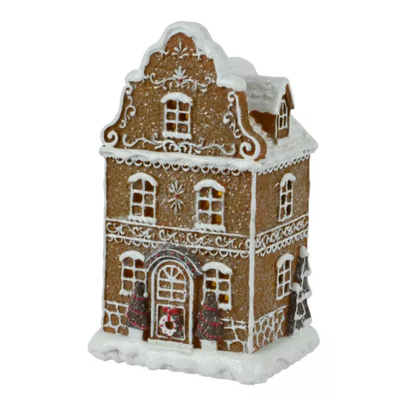 1 LED maison intŽrieur L12-W10-H20.50cm brun/couleur(s) 
