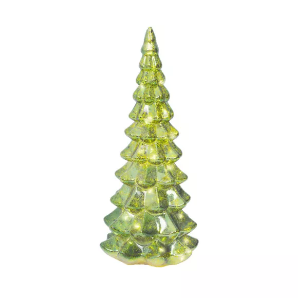 1 Micro LED sapin intŽrieur dia14.50-H32cm-20L vert/blanc chaud 
