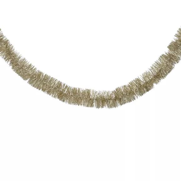 Kerstslinger (D7,50 cm) Alpine parelwit