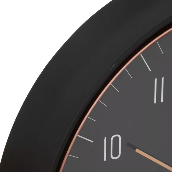 HORLOGE PLAST SVEN D29 D, 29,3 x P, 5 cm Noir