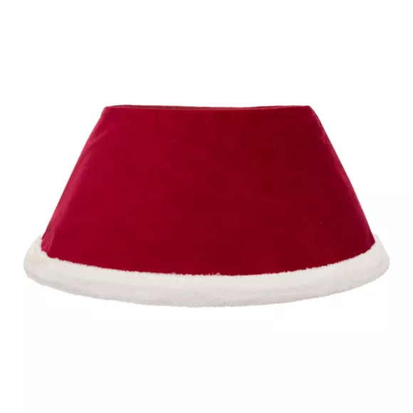 PIED DE SAPIN ROUGE BLC D56CM
