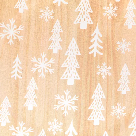 LOT DE 12 ASSIETTE PRES BOIS SAPIN BLANC