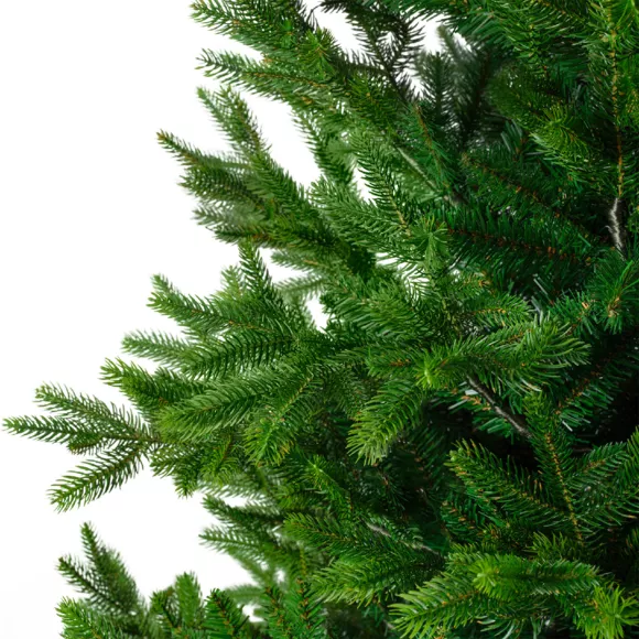 Sapin artificiel de Noël H210 cm Abies Nordmann Vert sapin