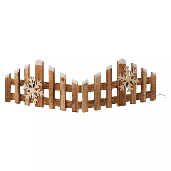 CLOTURE LED MARRON 20CM TIMER