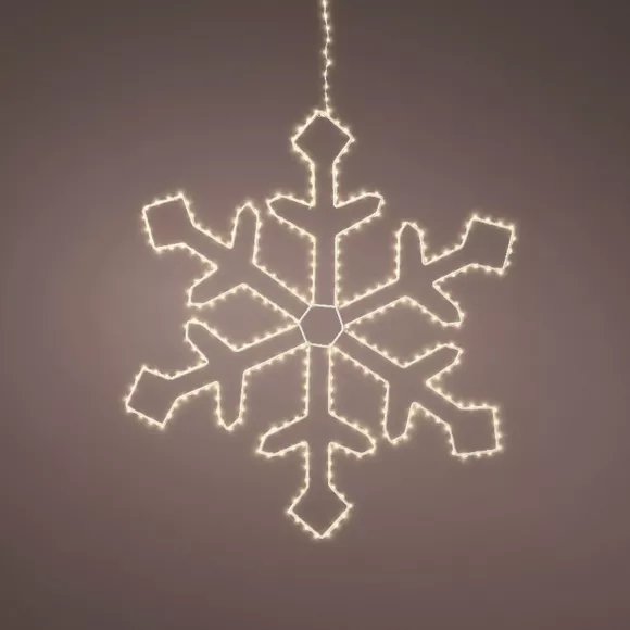 Flocon lumineux à suspendre 335 LED (D58 cm) Everest Blanc chaud