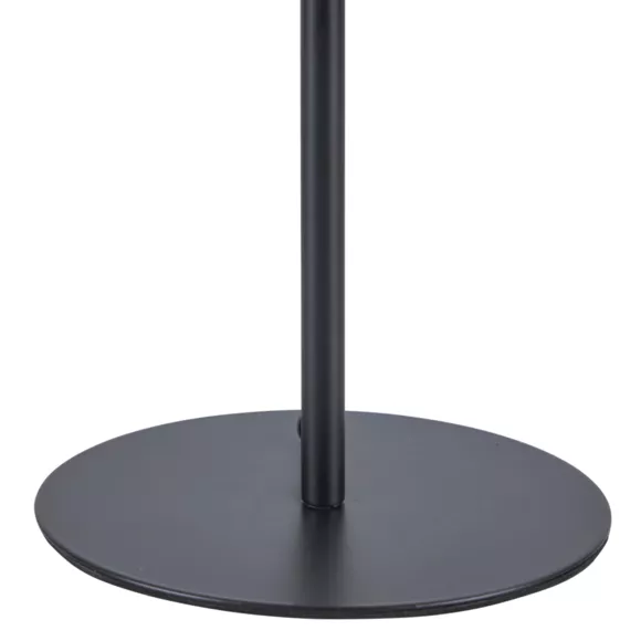 Lampe MŽtal 'Farah' Noire DorŽe Dim : l21.5xH35xP21.5cm