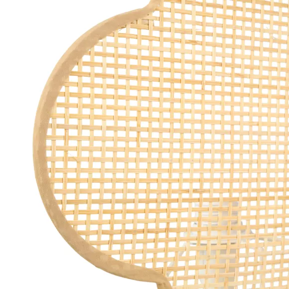 Bamboe tafellamp (H36 cm) Faustine Beige