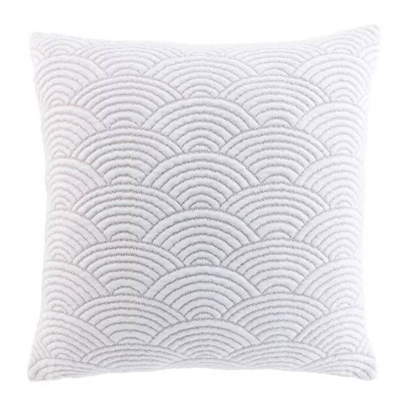 Couvre-Lit MatelassŽ (240 x 260 cm) et 2 Taies d'Oreiller (60 x 60 cm) Cassandra, Jersey/Microfibre