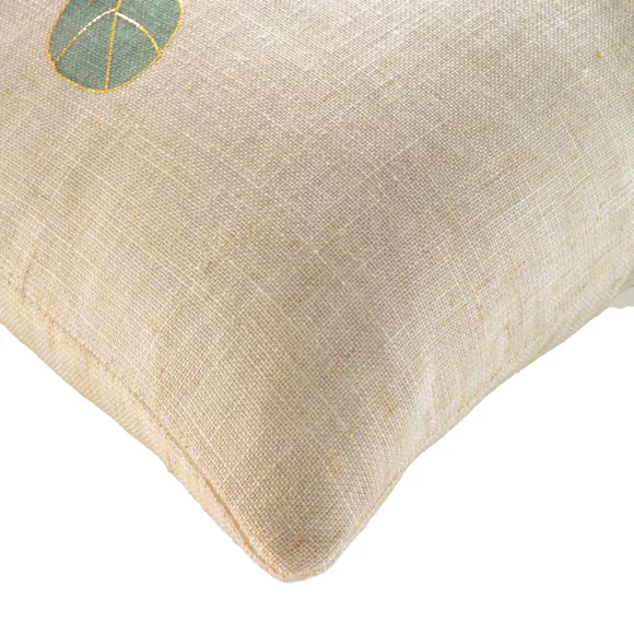 Coussin DŽhoussable (45 x 45 cm) Eucalys, Polyester & Lin