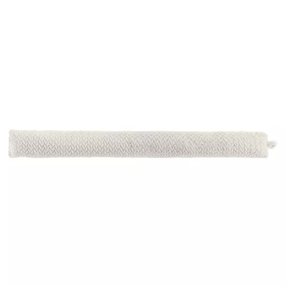 Bas de Porte (80 x 10 cm) Flanela Naturel, Flanelle Relief Unie