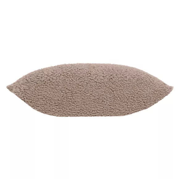 Housse de Coussin (40 x 40 cm) Woolen Petrole, Bouclette Unie