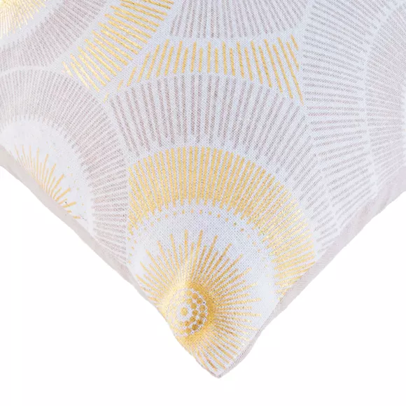 Housse de Coussin (40 x 40 cm) Eclipse, Coton ImprimŽ Or