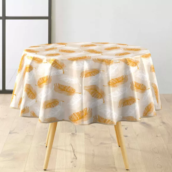 Nappe Ronde (¯ 160 cm) Sarina, PVC Textilia Paillettes