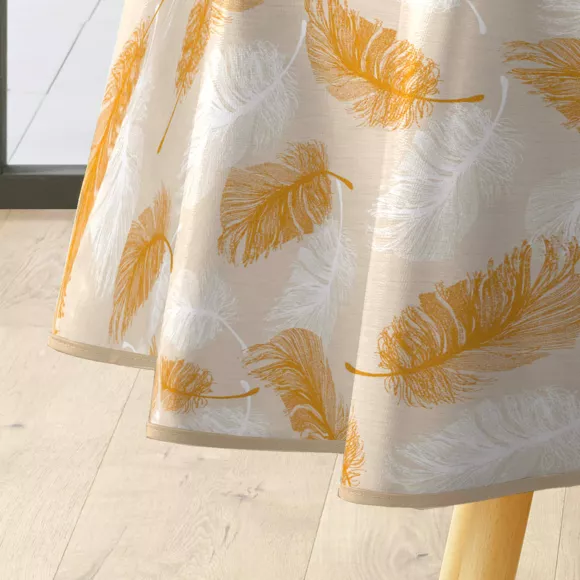 Nappe Ronde (¯ 160 cm) Sarina, PVC Textilia Paillettes