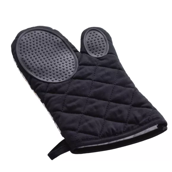 Gant de Cuisine (30 x 18 cm) Solaris, Coton ImprimŽ et Silicone