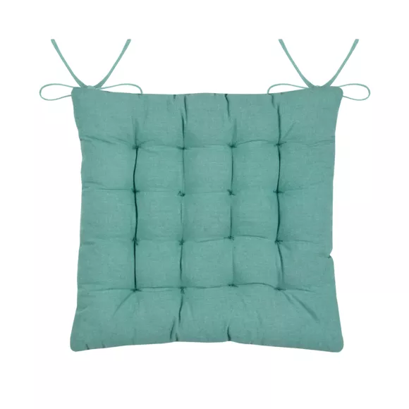 GALETTE DE CHAISE 16TS BARBADE NATUREL 38X38