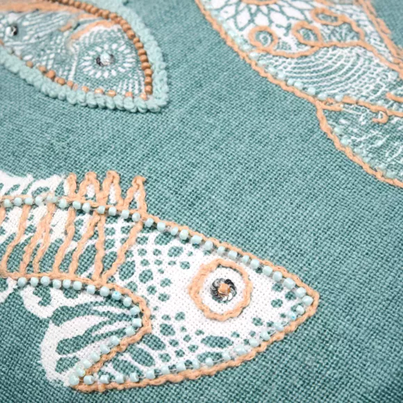 COUSSIN BARBADE CELADON 35X50