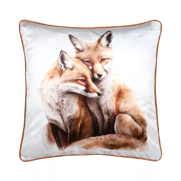 COUSSIN FAUNE ROUX 50X50