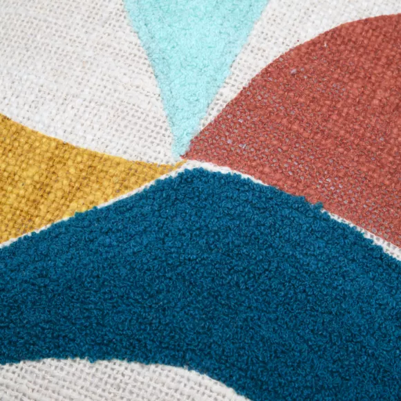 COUSSIN BLOKKEN MULTICOLORE 45X45