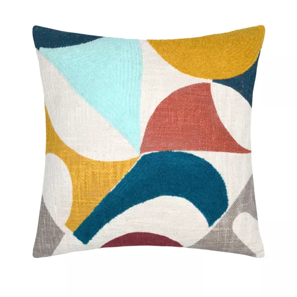 COUSSIN BLOKKEN MULTICOLORE 45X45