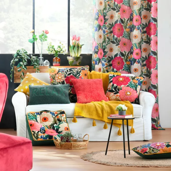 COUSSIN BETTY MULTICOLORE 30X50