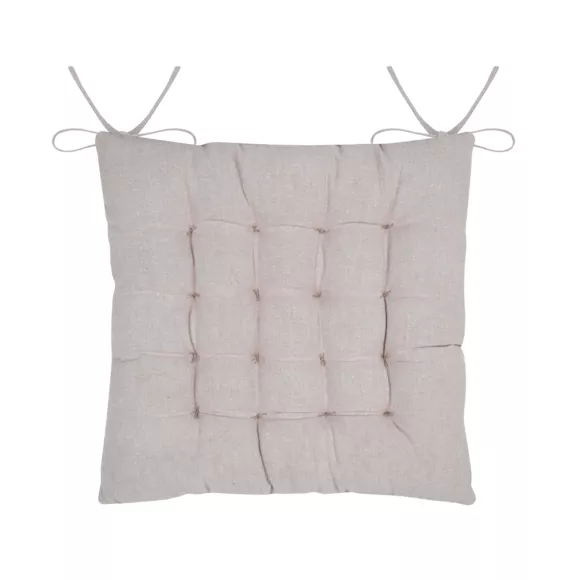 GALETTE DE CHAISE TILDA ARDOISE 38X38