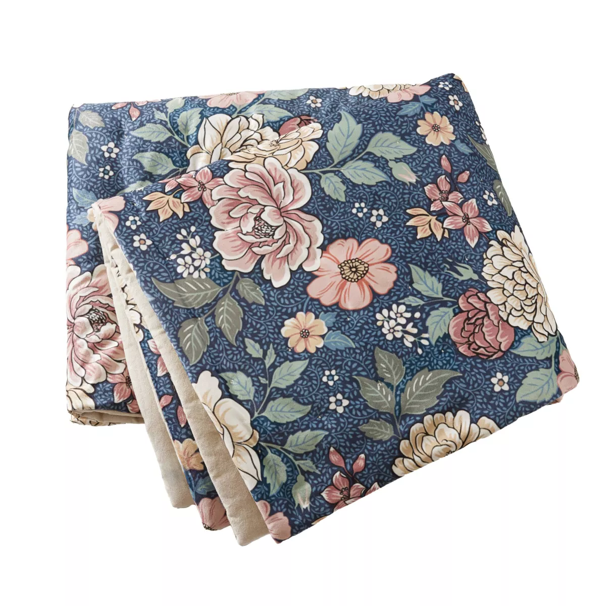 Edredón de terciopelo (90 x 220 cm) Dolores Rosa