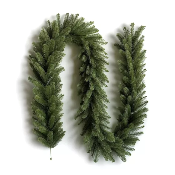 Guirlande de sapin (300 cm - D25) Utah Luxe Vert sapin