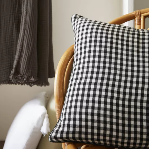 Kussen vierkant Katoengaas (45 x 45 cm) Vickie Zwart