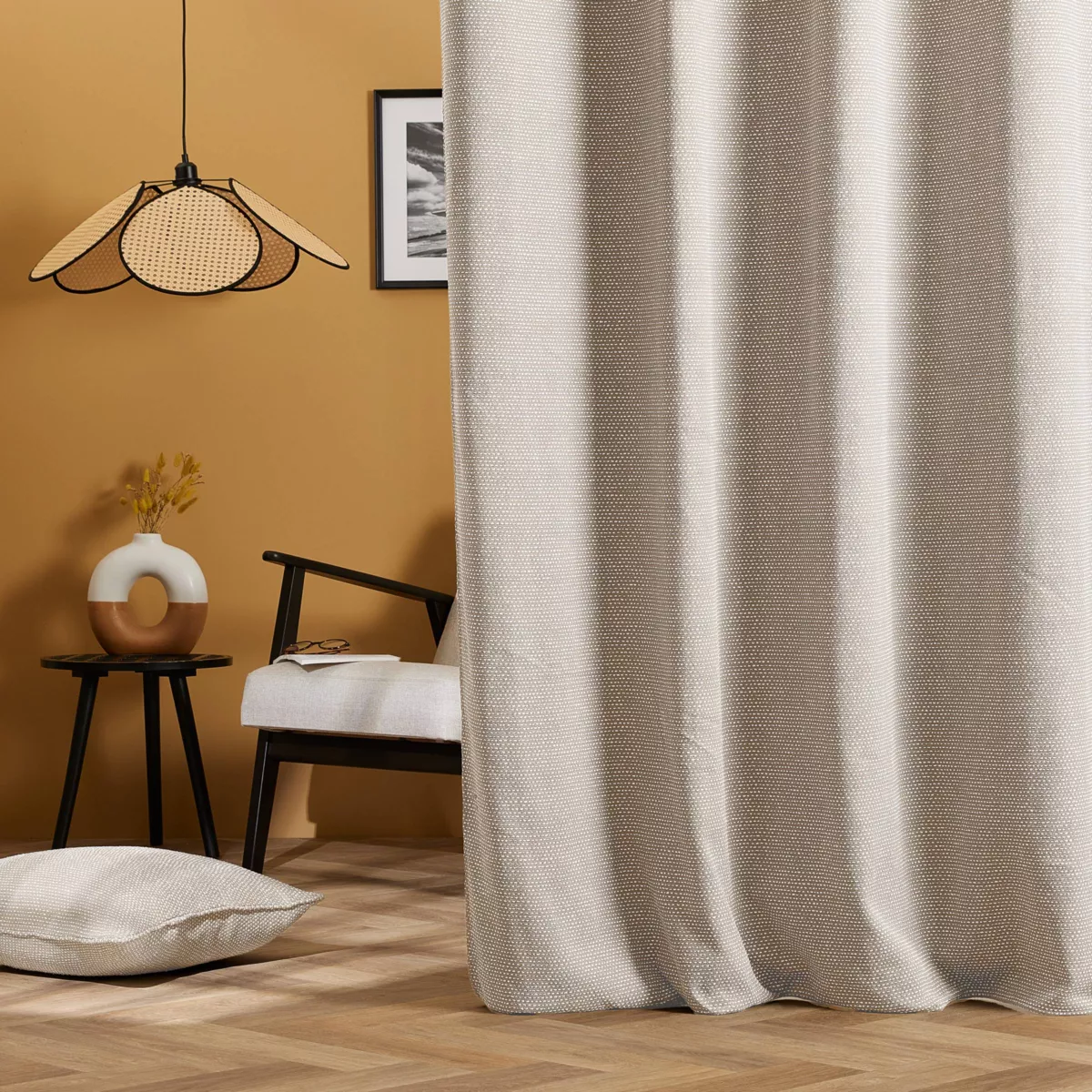 Rideau (140 x 240 cm) Oscar Taupe