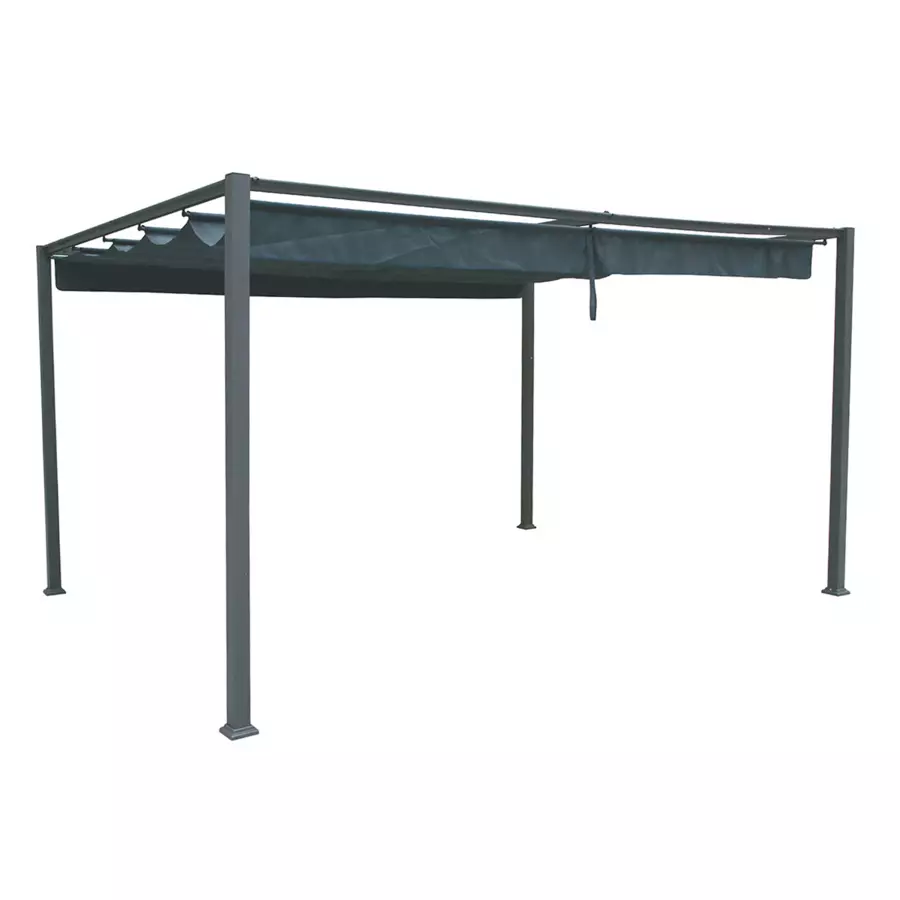 Cenador Palmeira (4 x 3 m) - Gris pizarra 4