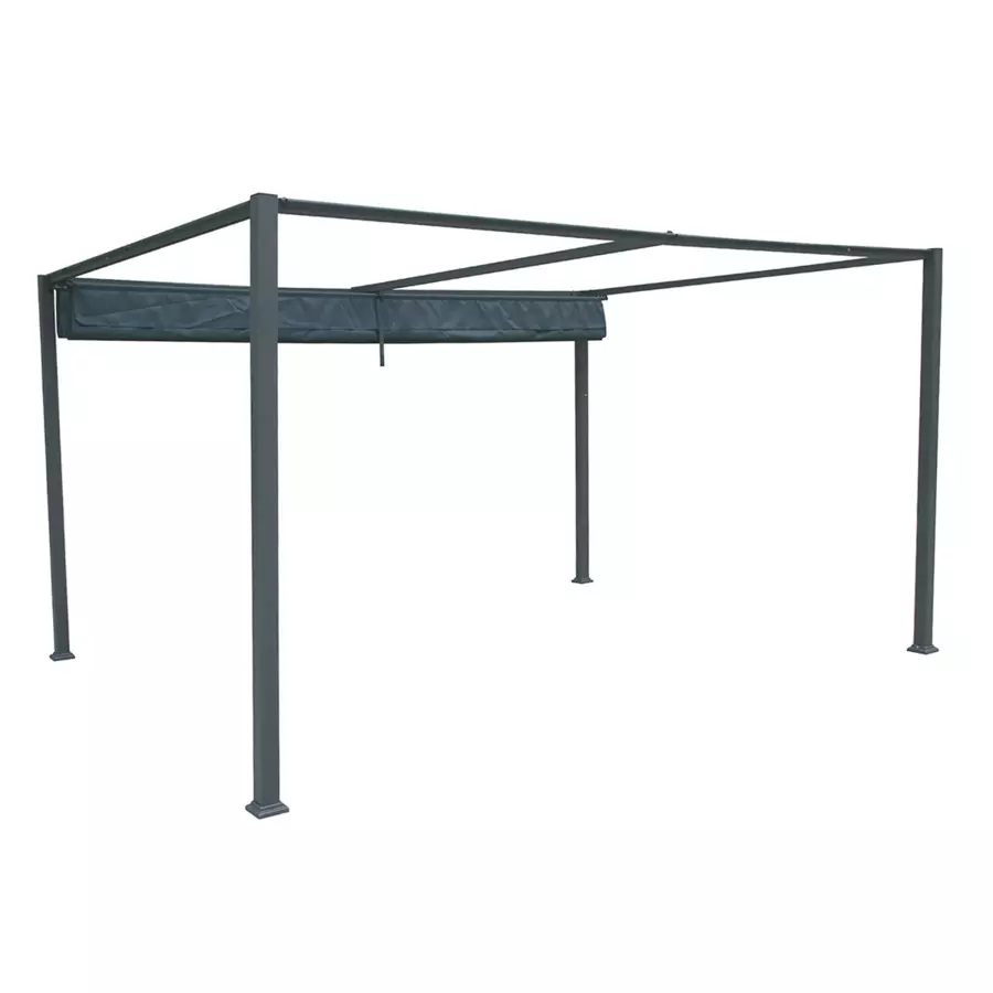 Cenador Palmeira (4 x 3 m) - Gris pizarra 5