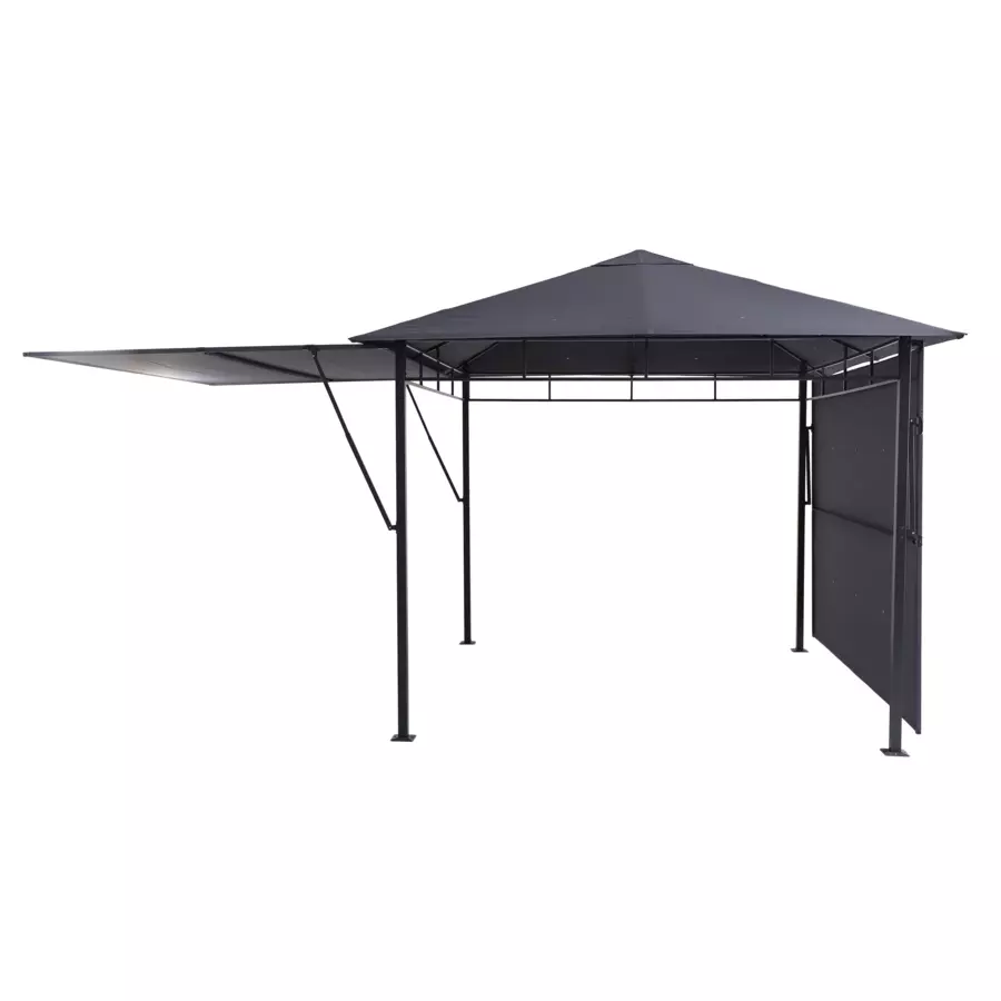 Tonnelle Omelya (3 x 3 m) - Ardoise 4