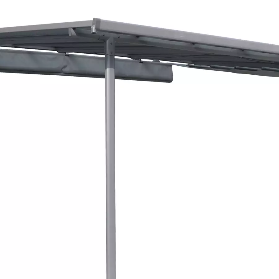 Pergola Bélize ( 3,5 x 6 m) - Graphite 4