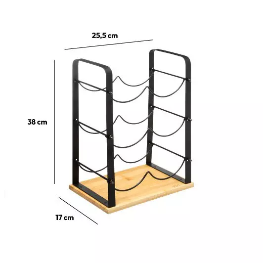 Rack à vin mix Naturel 4