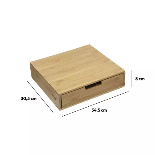 Organizador de capsulas de café Cajón Madera 4