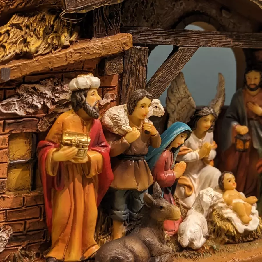 Crèche de Noël complète Sainte-Julia