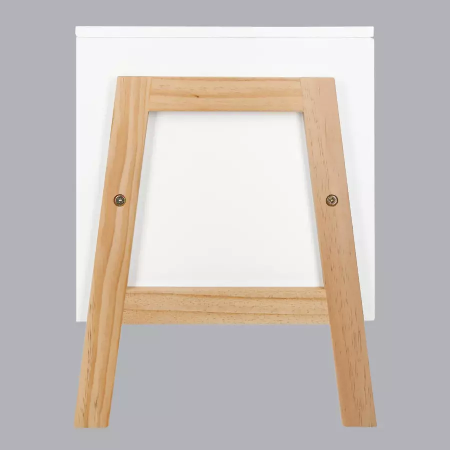 Mueble para ordenar con cajón Escritura Blanco 4