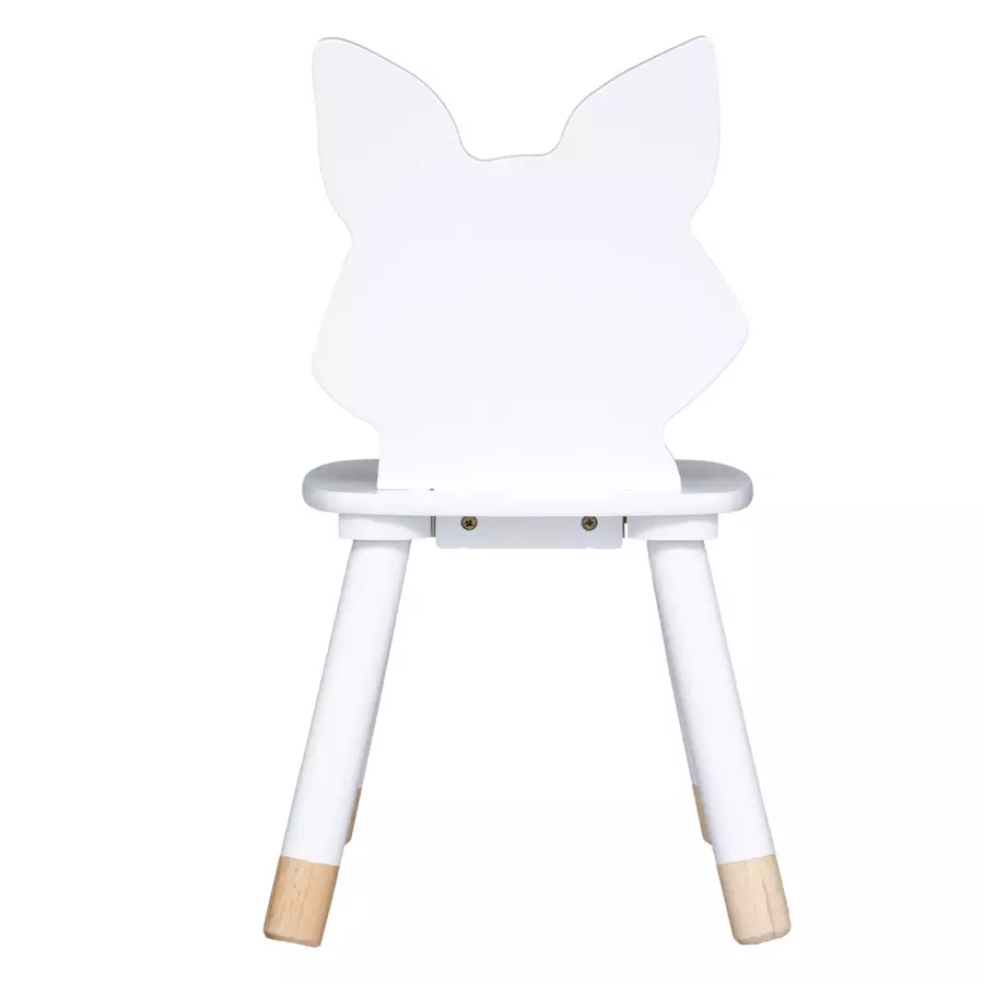 Chaise enfant Douceur Renard Blanche 4