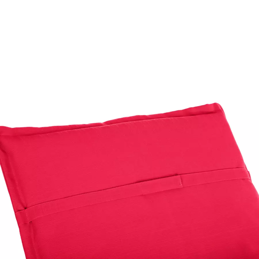 Cojín de tumbona desenfundable Korai - Rojo Granada 5