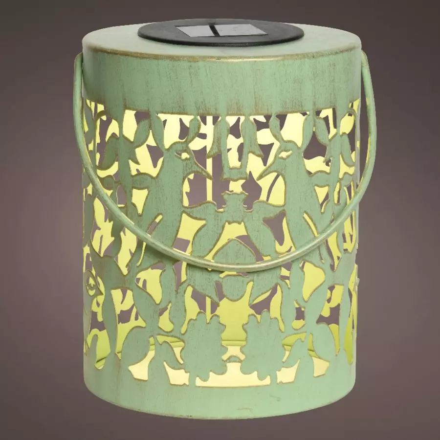 Lanterne solaire à LED Natura - Vert 4