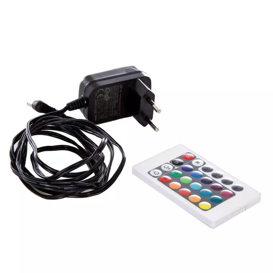 Cache pot Cali 18 LED (H65 cm) - Multicouleur 5