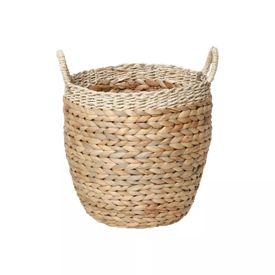 Juego de 3 cestas para ropa sucia Malia Beige 4