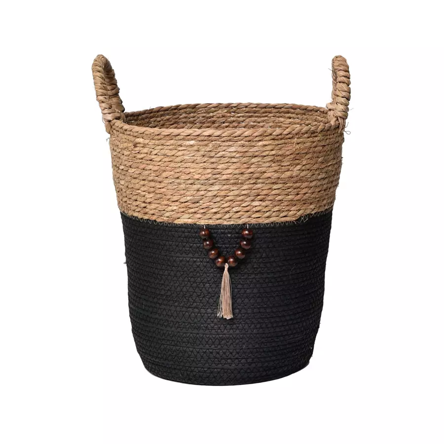 Lot de 3 paniers à linge Jya Noir 4