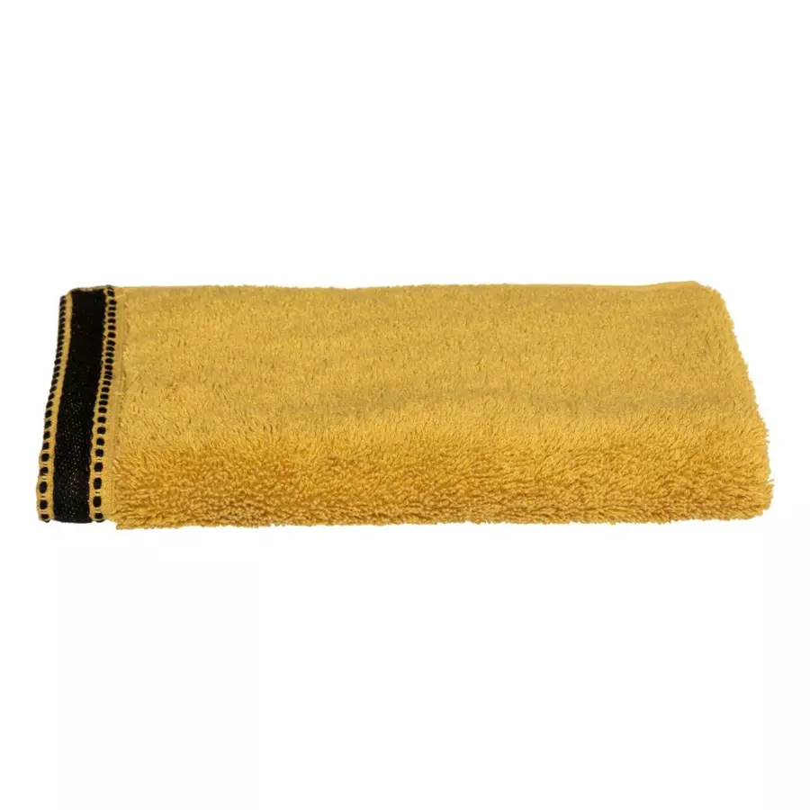 Serviette de bain (30 x 50 cm) Joia Jaune ocre 4