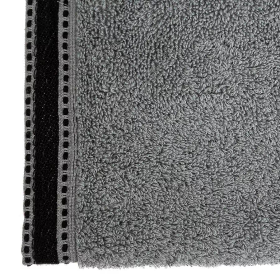 Serviette de bain (50 x 90 cm) Joia Gris foncé 4