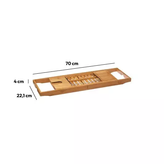 Plateau baignoire Natureo Marron 5